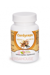 Obrázok pre Cordyceps 100 tabliet