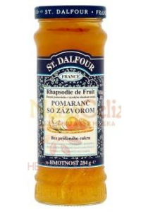 Obrázok pre St. Dalfour ovocná nátierka pomaranč a zázvor 284g