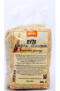 Obrázok pre Ryža natural guľatozrnná 500g Provita