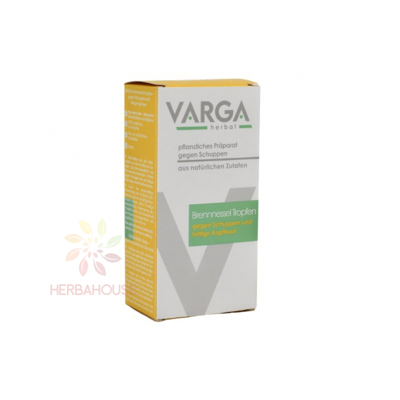 Obrázok pre Varga Žihľavové kvapky na mastné vlasy a lupiny (50ml)