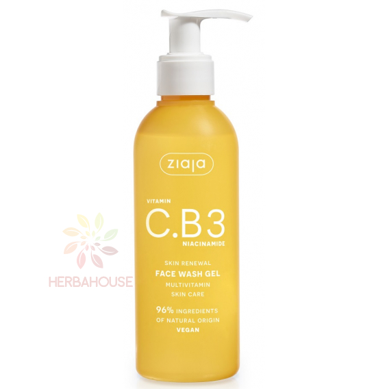Obrázok pre Ziaja Pleťový čistiaci gél Vitamín C.B3 Niacinamide (190ml)