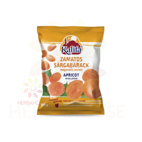 Obrázok pre Kalifa Sušené šťavnaté marhule bez kôstky (100g)