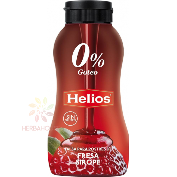 Obrázok pre Helios Jahodový sirup so sladidlami (270g) 
