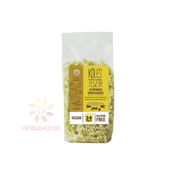 Obrázok pre Éden Prémium Bezlepkové pšenové cestoviny fusilli - koriander, zázvor (200g)