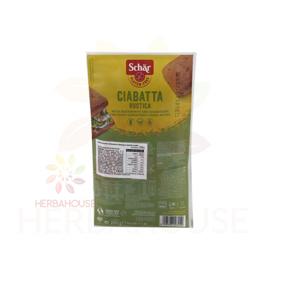 Obrázok pre Schär Ciabatta Rustica bezgluténové viaczrnné žemle (200g) 