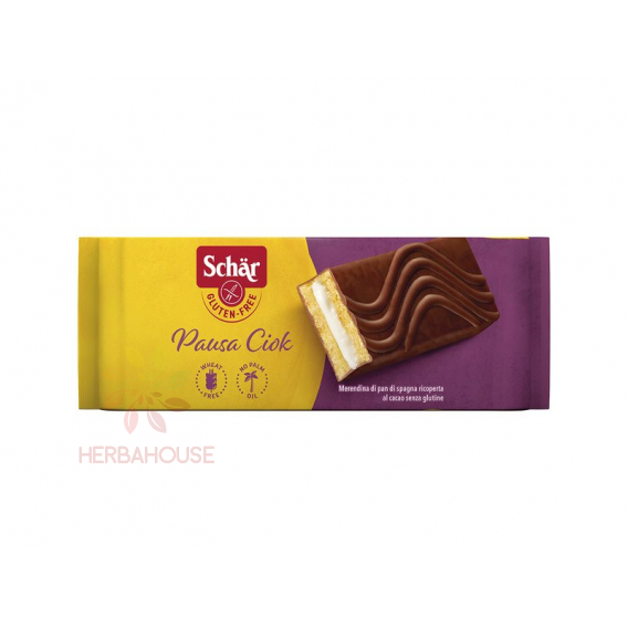 Obrázok pre Schär Pausa Ciok bezlepkový plnený piškótový rez (35g) 