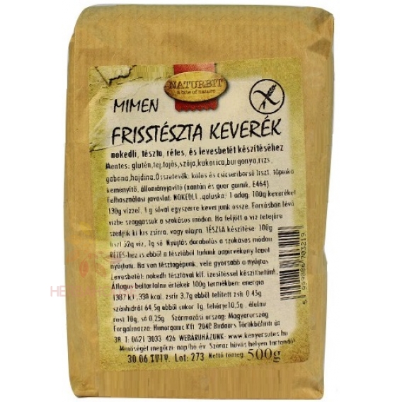 Obrázok pre Naturbit Mimen Bezlepková múčna zmes na cestoviny (500g)