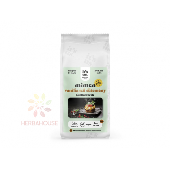 Obrázok pre Naturbit It´s us Mimen Bezlepková múčna zmes na zákusky vanilková (500g)