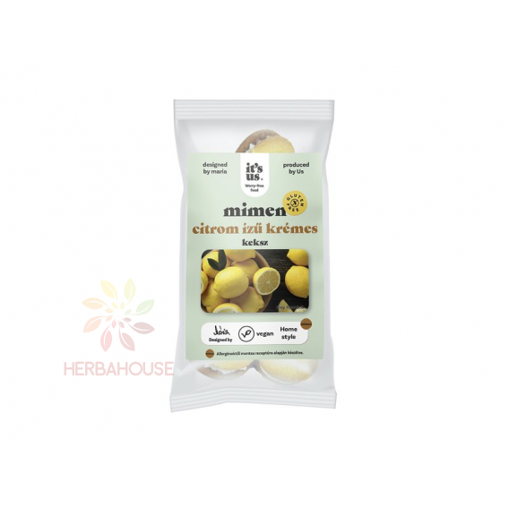 Obrázok pre Naturbit Mimen Bezlepkové sušienky plnené citrónovým krémom (150g)
