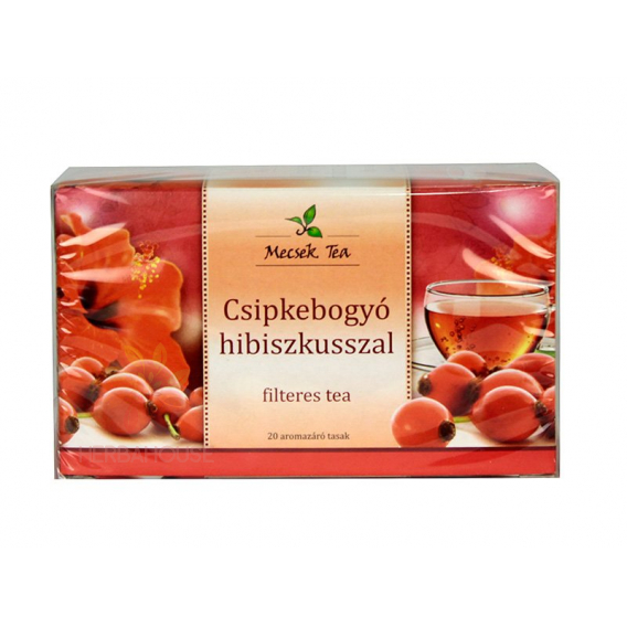 Obrázok pre Mecsek Šípkový čaj s ibištekom (20ks)
