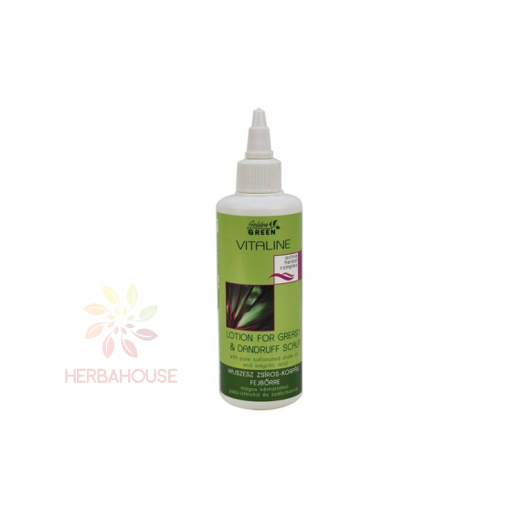 Obrázok pre Golden Green Vitaline Vlasová voda na mastné vlasy a proti lupinám (125ml)