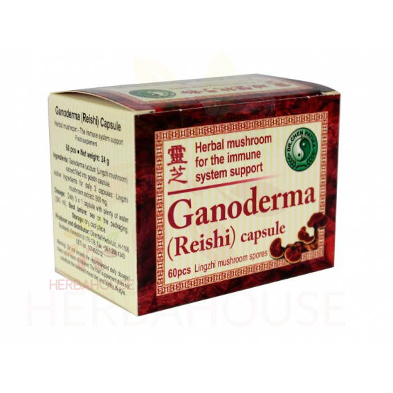 Obrázok pre Dr.Chen Reishi Ganoderma kapsule (60ks)