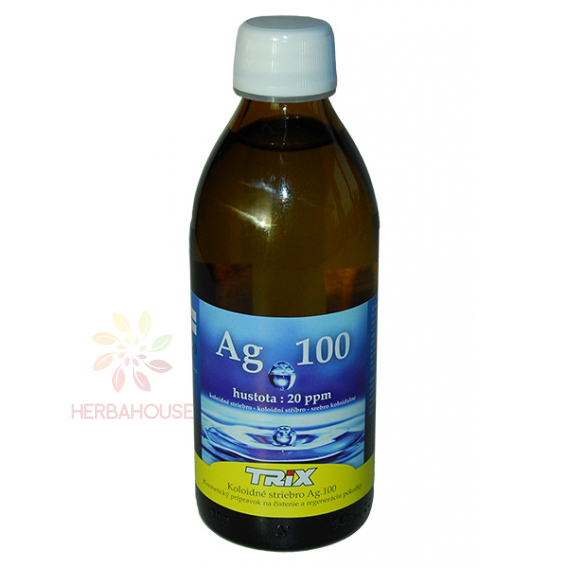 Obrázok pre Trix Ag.100 koloidné striebro 300 ml 20 ppm