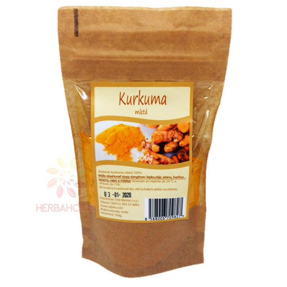 Obrázok pre Najtelo kurkuma mletá 100g