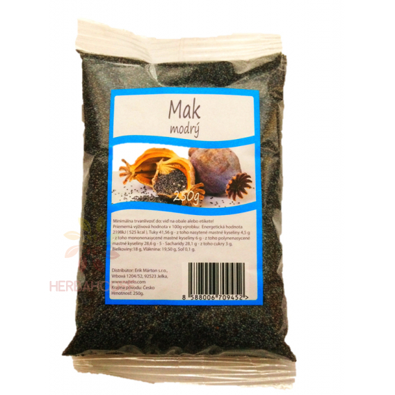 Obrázok pre Mak modrý celý 250g NAJTELO