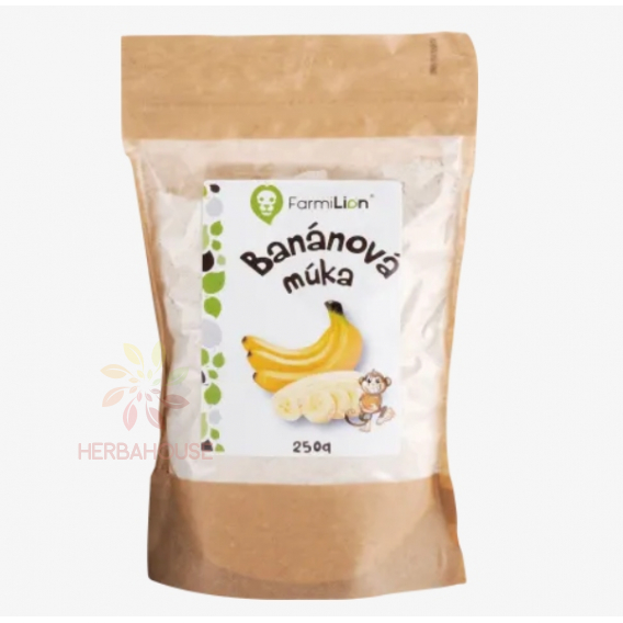 Obrázok pre Farmilion Banánová múka Múka zo zelených banánov 250g