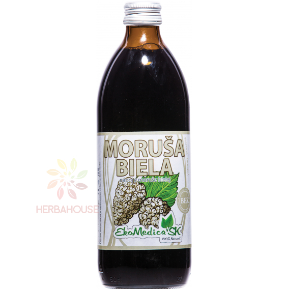 Obrázok pre Šťava Moruša biela  500ml Ekomedica