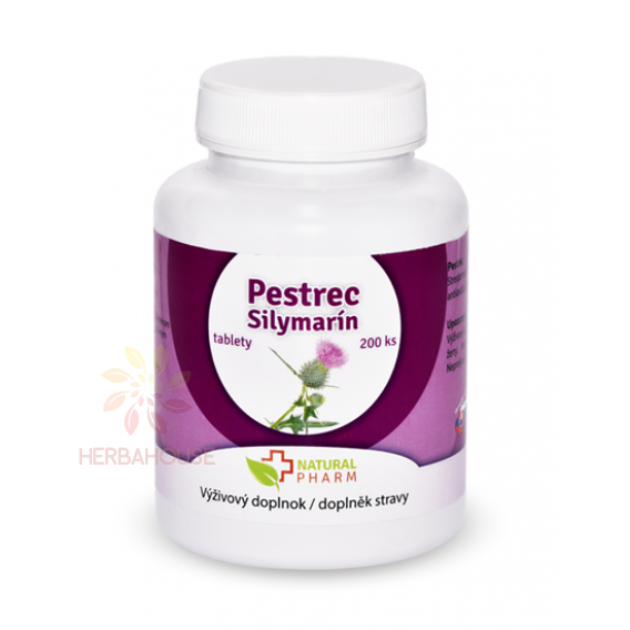 Obrázok pre Pestrec Silymarín 35 mg tablety 200 ks