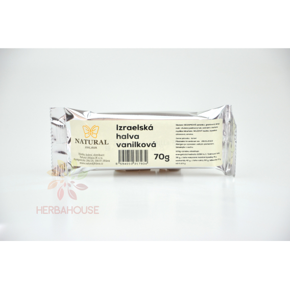 Obrázok pre Natural Jihlava Chalva Izrael Natural Vanilková Chalva 70 g