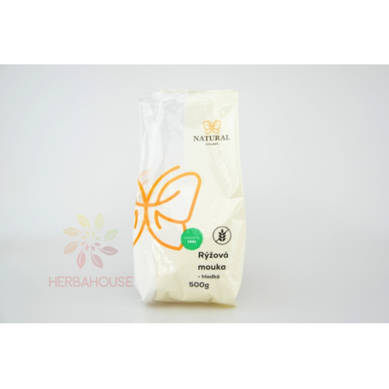 Obrázok pre Natural Jihlava Ryžová múka hladká 500g