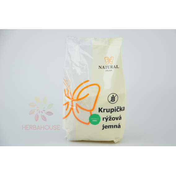 Obrázok pre Natural Jihlava rýžová krupička jemná natural 500g
