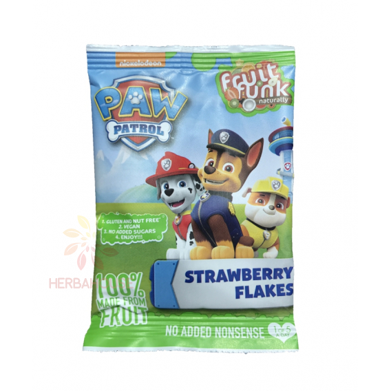 Obrázok pre PAW PATROL Fruit Funk - Ovocné Kúsky jahoda 16g