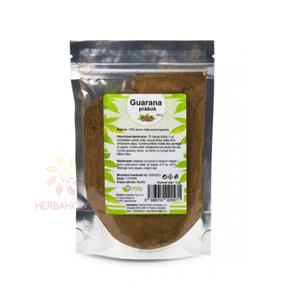 Obrázok pre Natural Pharm Guarana prášok 100 g