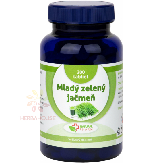 Obrázok pre Natural Pharm Mladý zelený jačmeň 200 ks