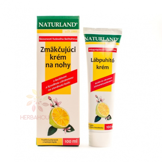 Obrázok pre Naturland zmäkčujúci krém na nohy 100ml