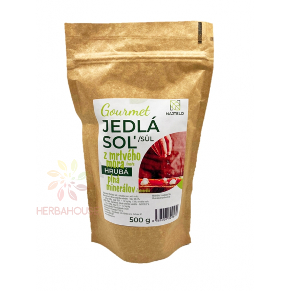 Obrázok pre Najtelo soľ z Mŕtveho mora Gourmet hrubá 500g