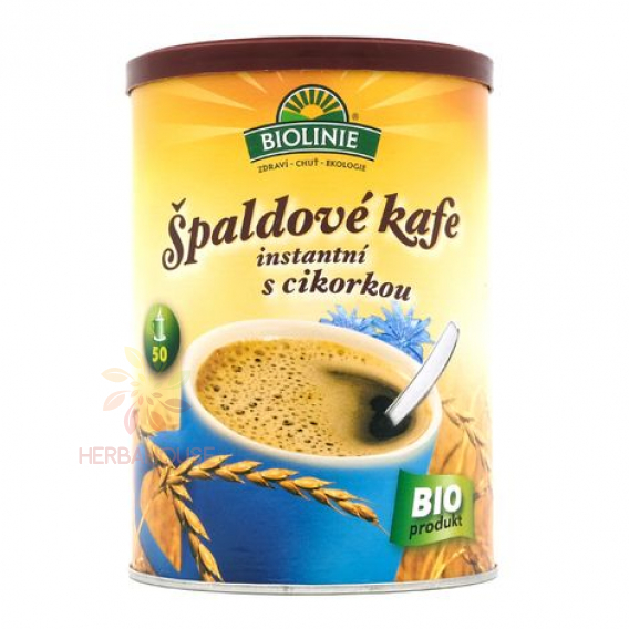 Obrázok pre Biolinie Špaldová kávovina s cigóriou BIO 100g