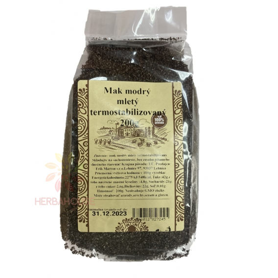 Obrázok pre Najtelo mak modrý mletý 200g