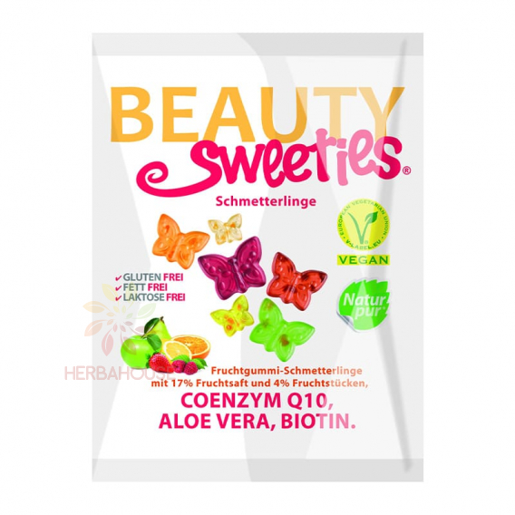 Obrázok pre Beauty Sweeties vegan ovocné želé motýliky125g