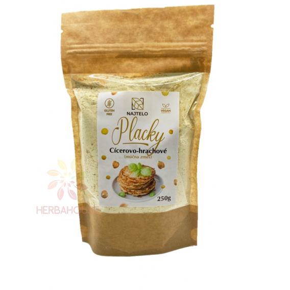 Obrázok pre Najtelo múčna zmes na hrachovo-cícerové placky 250g 