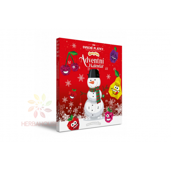 Obrázok pre Ovocňák adventný kalendár ovocné plátky+prekvapenie 240g