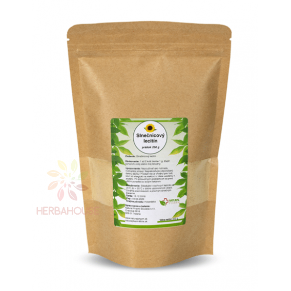 Obrázok pre Natural Pharm Lecitín Slnečnicový prášok 250 g
