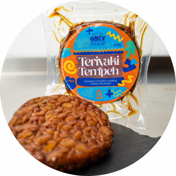 Obrázok pre Only Farms Teriyaky tempeh 100g