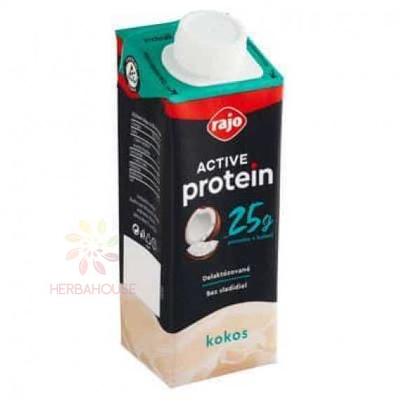 Obrázok pre Rajo Active Protein nápoj Kokos 250 ml