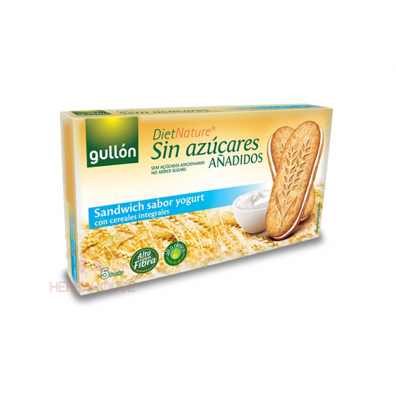 Obrázok pre Gullón Raňajkové sušienky s celozrnnými cereáliami a jogurtom bez cukru (220g) 