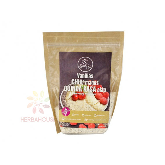Obrázok pre Szafi Free Bezlepková Quinoa kaša s vanilkovou príchuťou a chia semiačkami (300g)
