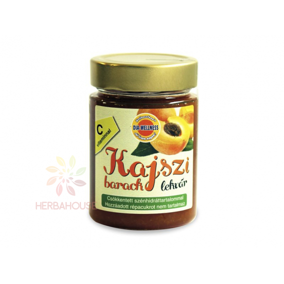 Obrázok pre Dia-Wellness Marhuľový lekvár (380g)