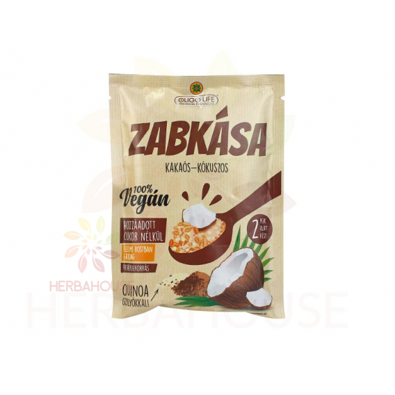Obrázok pre Oligo Life Ovsená kaša kokosovo čokoládová bez cukru so sladidlom (65g)