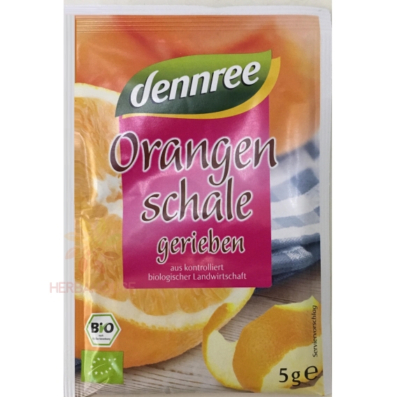Obrázok pre Dennree Bio Pomarančová kôra mletá (5g)