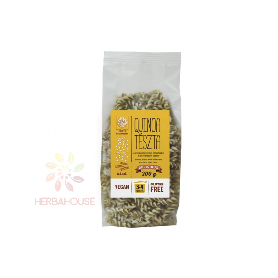 Obrázok pre Éden Prémium Bezlepkové quinoa - pšenové cestoviny vretená (200g)
