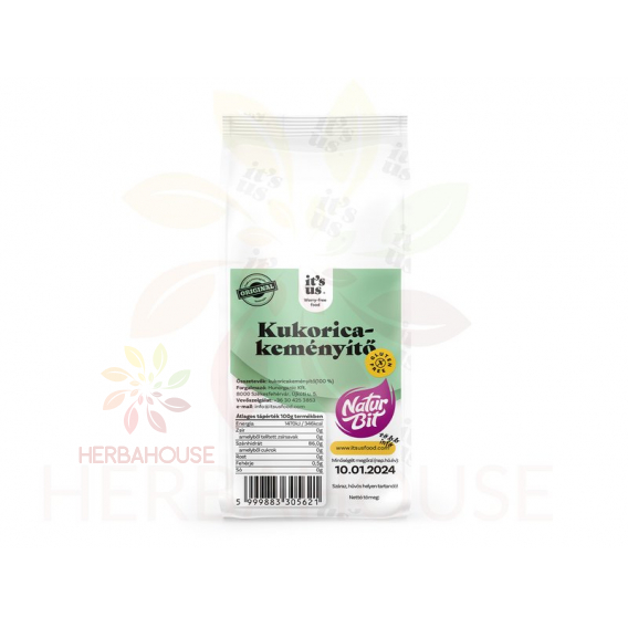 Obrázok pre Naturbit Bezlepkový kukuričný škrob (500g) 