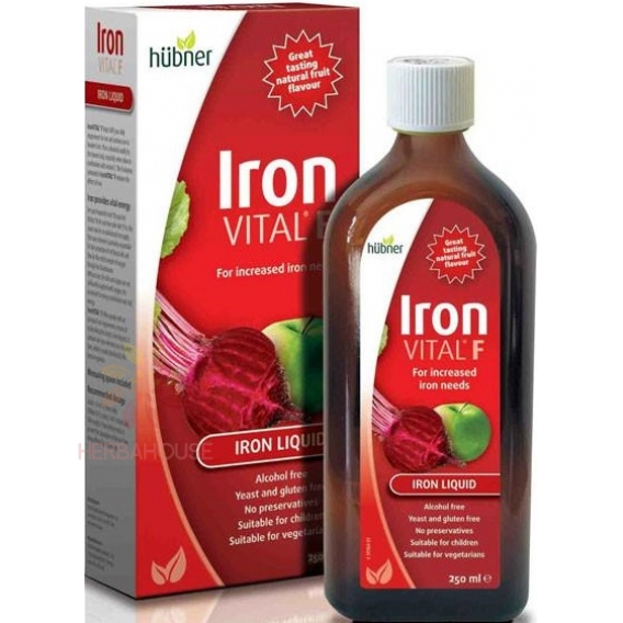 Obrázok pre Hübner Iron VITAL® F ovocný a bylinný extrakt (250ml)