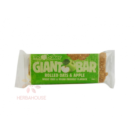Obrázok pre Ma Baker Giant bar Obria Ovsená tyčinka jablková (90g)