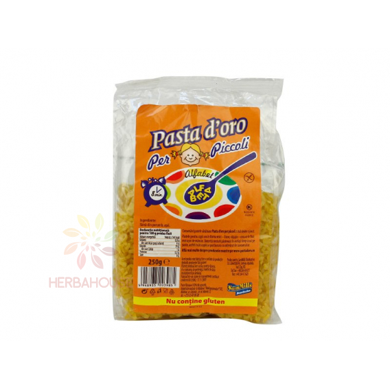 Obrázok pre Sam Mills Pasta d´Oro Bezlepkové cestoviny písmenká (250g) 