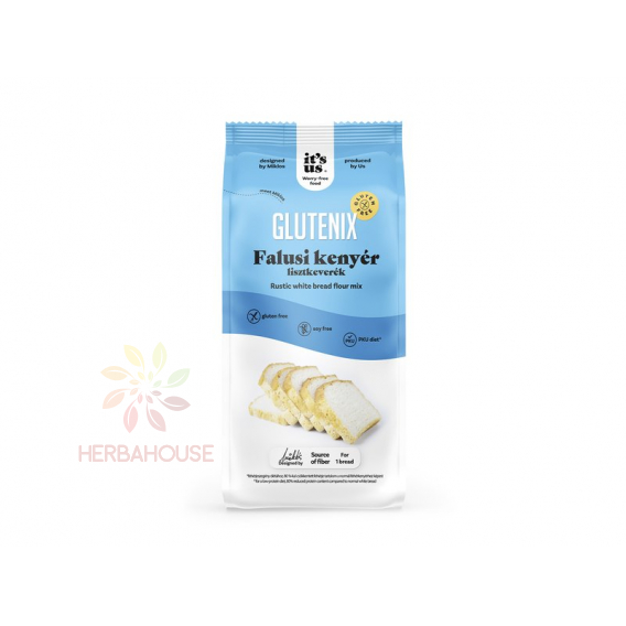 Obrázok pre Naturbit Glutenix Bezlepková múčna zmes na prípravu vidieckeho chleba (500g)