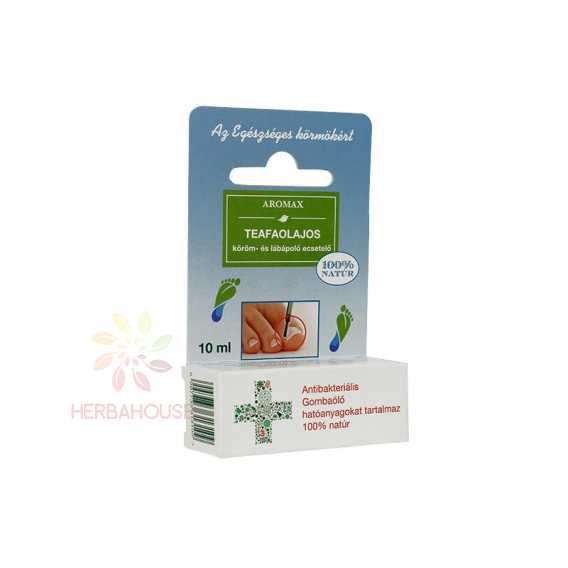 Obrázok pre Aromax Antiseptický roztok na nechty s Tea Tree olejom (10ml)